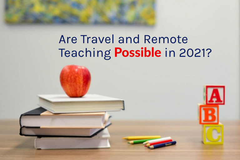 Teaching Remotely – Can you travel and teach at the same time?